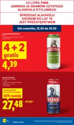 Gazetka promocyjna Lidl - Oferta ważna od 23.02 do 25.02 - Gazetka - ważna od 25.02 do 25.02.2026 - strona 8 - produkty: Gra, Kasztelan, Harnaś