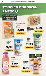 Gazetka promocyjna Netto - Artykuły spożywcze - Gazetka - ważna od 19.04 do 19.04.2023 - strona 10 - produkty: Ser, Rust, Ksylitol, Smoothie, Danio, Chleb, Chleb bezglutenowy, Hortex