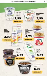 Gazetka promocyjna Netto - Artykuły spożywcze - Gazetka - ważna od 19.04 do 19.04.2023 - strona 11 - produkty: Mus, Twaróg, Jogurt owocowy, Piątnica, Jogurt, Pudding, Bakoma, Jogurt bio, POLMLEK, Napój