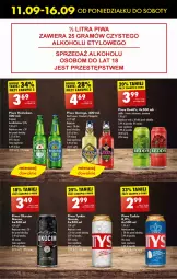 Gazetka promocyjna Biedronka - Od poniedzialku - Gazetka - ważna od 16.09 do 16.09.2023 - strona 39 - produkty: Piwa, Piwo, Koc, Gin, Gra, Heineken, Tyskie, Redd's, Okocim, Fa