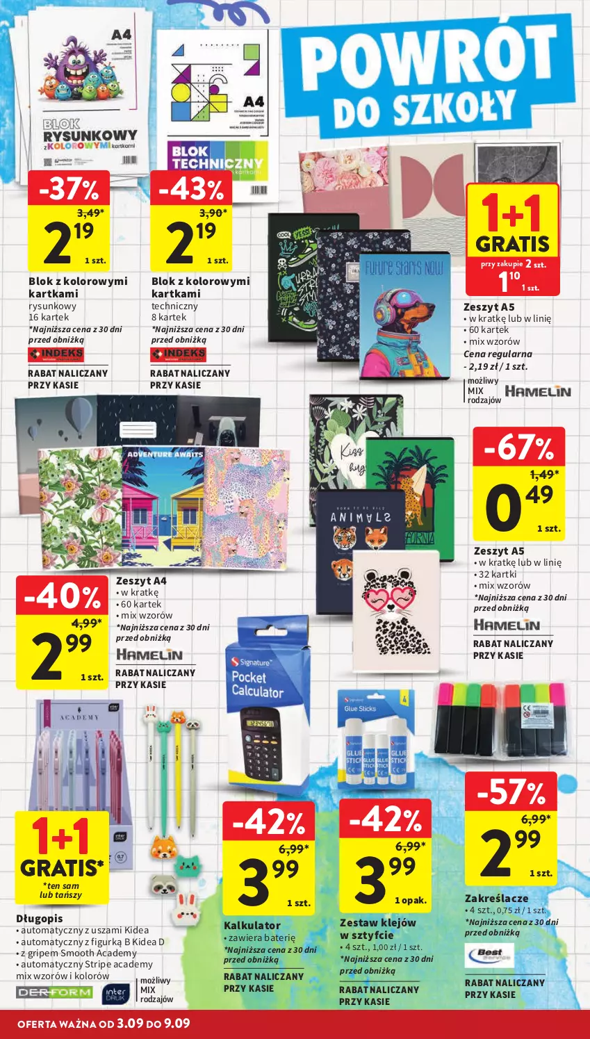 Gazetka promocyjna Intermarche - Gazetka Intermarche - ważna 03.09 do 09.09.2026 - strona 40 - produkty: Długopis, Gra, Klej