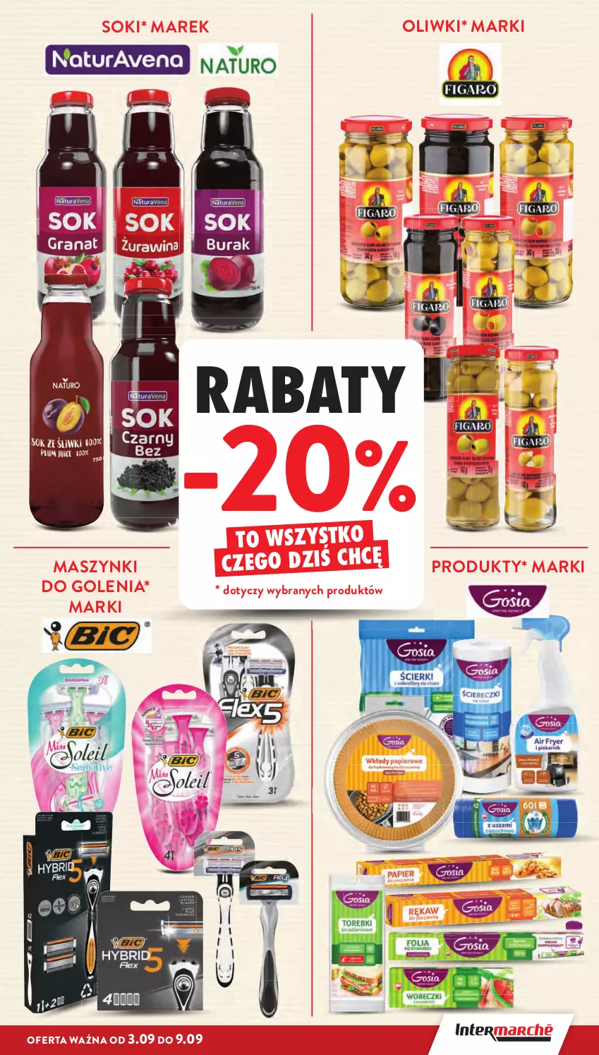 Gazetka promocyjna Intermarche - Gazetka Intermarche - ważna 03.09 do 09.09.2026 - strona 7 - produkty: Oliwki, Sok
