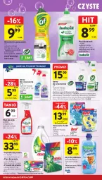 Gazetka promocyjna Intermarche - Gazetka Intermarche - Gazetka - ważna od 09.09 do 09.09.2026 - strona 36 - produkty: Płyn do prania, Ludwik, Odkamieniacz, Cif, Spray do czyszczenia, Zawieszka do wc, Bref, Proszek do prania, Odtłuszczacz, Mleczko, Płyn do płukania, Ariel, Kapsułki do prania, Płyn do szyb