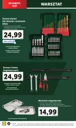 Gazetka promocyjna Lidl - GAZETKA - Gazetka - ważna od 13.01 do 13.01.2024 - strona 30 - produkty: Teleskop, Por, Miseczka, Wkręt, Tytan, Zestaw wierteł, Garaż, Listwa