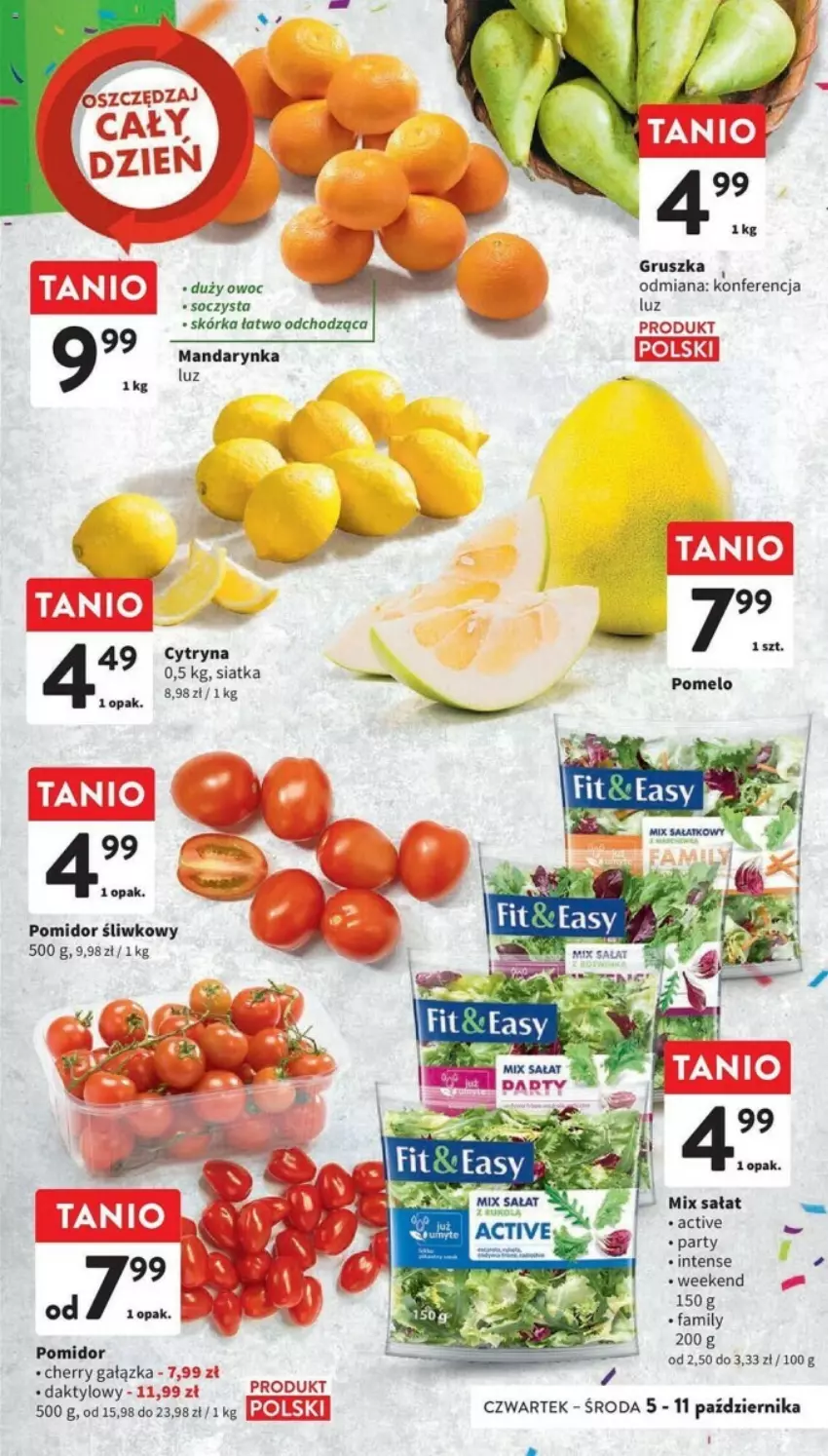 Gazetka promocyjna Intermarche - ważna 05.10 do 11.10.2023 - strona 9 - produkty: Fa, Pomelo, Siatka