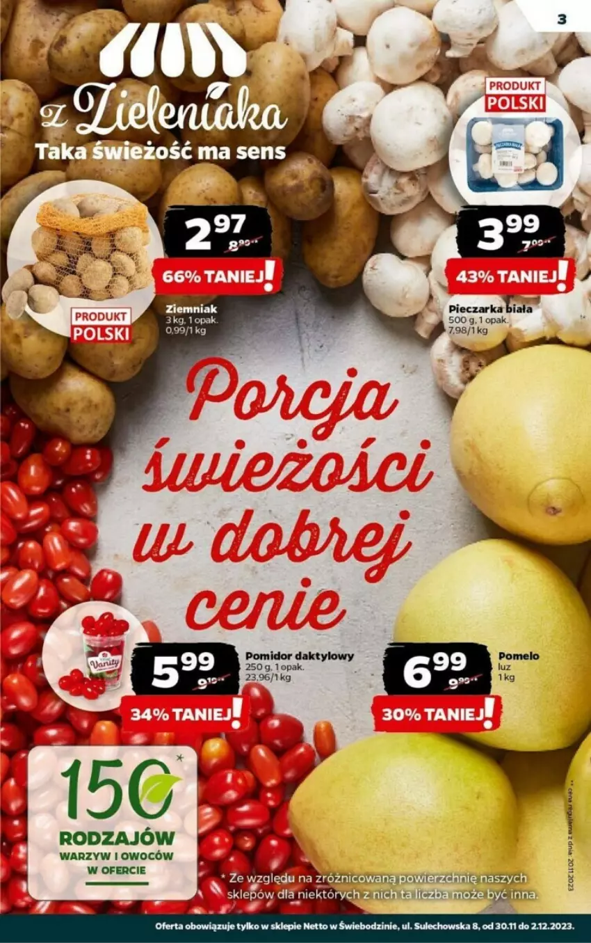 Gazetka promocyjna Netto - ważna 30.11 do 02.12.2023 - strona 6 - produkty: Piec, Pieczarka