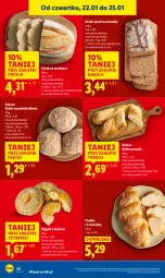 Gazetka promocyjna Lidl - GAZETKA - Gazetka - ważna od 25.01 do 25.01.2026 - strona 24 - produkty: Sok, Chleb, Bułka