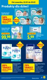 Gazetka promocyjna Lidl - GAZETKA - Gazetka - ważna od 25.01 do 25.01.2026 - strona 49 - produkty: Pampers, NAN Optipro, Chusteczki, Dzieci, Kindii, BEBILON