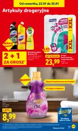 Gazetka promocyjna Lidl - GAZETKA - Gazetka - ważna od 25.01 do 25.01.2026 - strona 53 - produkty: Domestos, Cif, Papier, Perfum, Papier toaletowy, Flora