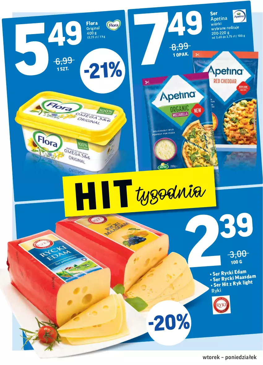 Gazetka promocyjna Intermarche - Gazetka promocyjna - ważna 09.11 do 15.11.2021 - strona 18 - produkty: Flora, Gin, Ser