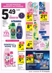 Gazetka promocyjna Intermarche - Gazetka promocyjna - Gazetka - ważna od 15.11 do 15.11.2021 - strona 35 - produkty: Top, Cif, BIC, Finish, Dezodorant, Tablet, Szynka, Mleczko, Schauma, Szampon, Gillette, Maszynka, Zapas mydła w płynie, Zmywarki, Maszynka do golenia, Tabletki do zmywarki, Fa