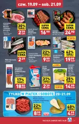 Gazetka promocyjna Aldi - Pełna oferta - Gazetka - ważna od 21.09 do 21.09.2024 - strona 21 - produkty: Piec, Mięso mielone, Mięso mielone z łopatki wieprzowej, Sok, Hofburger, Sokołów, Mięsne specjały, Kiełbasa podwawelska, Tusz, Wawel, Golden Seafood, Gruszki, Burger, Boczek, Gouda, Kiełbasa, Sandacz, Mięso, Boczek wieprzowy, Mleko