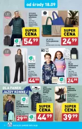 Gazetka promocyjna Aldi - Pełna oferta - Gazetka - ważna od 21.09 do 21.09.2024 - strona 28 - produkty: Por, Sztyblety, Bluza polarowa, Kamizelka, Torba, Spodnie, Bluza, K2, Fa