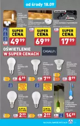 Gazetka promocyjna Aldi - Pełna oferta - Gazetka - ważna od 21.09 do 21.09.2024 - strona 31 - produkty: Silan, Lampa LED, Bateria, Reflektor, Lampa, Listwa