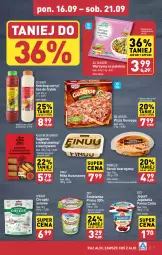 Gazetka promocyjna Aldi - Pełna oferta - Gazetka - ważna od 21.09 do 21.09.2024 - strona 7 - produkty: Sajgonki, Ketchup, All Seasons, Warzywa, Sos, Ser, Panna cotta, Zott, Bell, Jogurt, Chrupki, Dr. Oetker, Serek, Pizza, Serek twarogowy, Miks tłuszczowy, Bella, Finuu, Jogobella