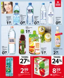 Gazetka promocyjna Selgros - Oferta spożywcza - Gazetka - ważna od 04.08 do 04.08.2021 - strona 21 - produkty: Nałęczowianka, Sok, Mus, Dobrowianka, Napoje, Sok jabłkowy, Tymbark, Kubuś, Woda, Kokos