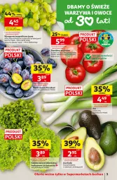 Gazetka promocyjna Auchan - Gazetka 30 Lat Supermarket Auchan - Gazetka - ważna od 23.09 do 23.09.2026 - strona 3 - produkty: Por, Sałat, Winogrona, Winogrona bezpestkowe, Wino, Pomidory, LG