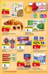 Gazetka promocyjna Auchan - Gazetka 30 Lat Supermarket Auchan - Gazetka - ważna od 23.09 do 23.09.2026 - strona 4 - produkty: Frosta, Ser, Gry, Salami, Papier, Croissant, Papier toaletowy, Rolki, Czekolada, Morliny, Boczek, Hochland, Colgate, Kasza, Kasza gryczana, Milka, Szpinak, LG