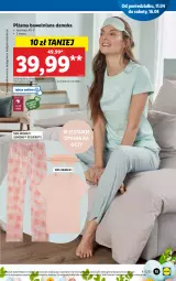 Gazetka promocyjna Lidl - GAZETKA - Gazetka - ważna od 16.04 do 16.04.2022 - strona 15 - produkty: Opaska, Opaska na oczy, Piżama