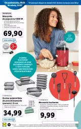 Gazetka promocyjna Lidl - GAZETKA - Gazetka - ważna od 15.05 do 15.05.2022 - strona 14 - produkty: Top, Por, Miseczka, Tłuczek, Trzepaczka, Pojemnik, Warka, Szynka, Spaghetti, Popcorn, Maszynka, Nuty, Zmywarka, Masło