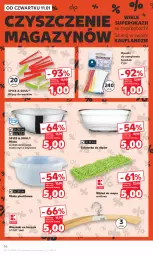 Gazetka promocyjna Kaufland - Gazetka tygodnia - Gazetka - ważna od 17.01 do 17.01.2024 - strona 56 - produkty: Mop, Wieszak, Kosz, Salaterka, Wkład do mopa, Miska