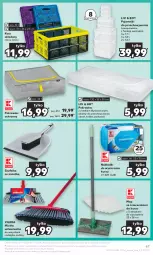 Gazetka promocyjna Kaufland - Gazetka tygodnia - Gazetka - ważna od 17.01 do 17.01.2024 - strona 67 - produkty: Mop, Gra, Kosz, Pojemnik, Tran, Vileda, Pokrowiec, Szufelka, Miotła