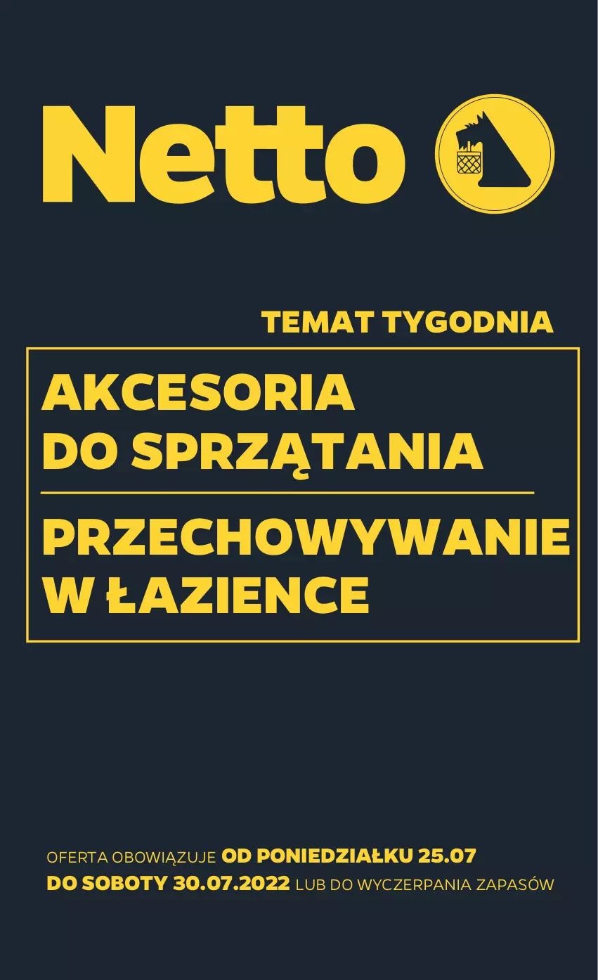 Gazetka promocyjna Netto - Akcesoria i dodatki - ważna 25.07 do 30.07.2022 - strona 1