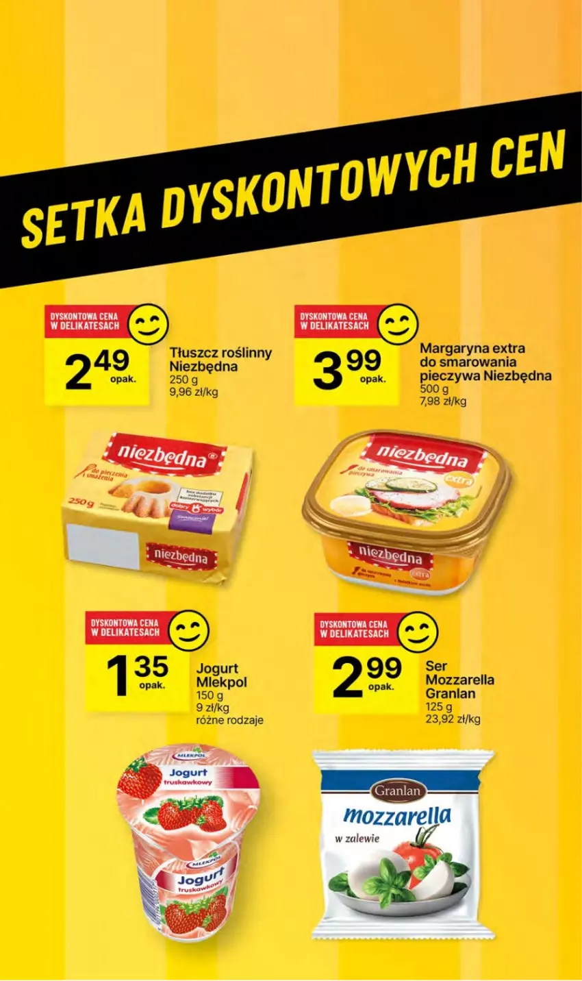 Gazetka promocyjna Delikatesy Centrum - NOWA GAZETKA Delikatesy Centrum od 28 marca! 28.03-03.04.2024 - ważna 28.03 do 03.04.2024 - strona 66 - produkty: Gra, Jogurt, Margaryna, Mozzarella, Piec, Ser, Tłuszcz roślinny