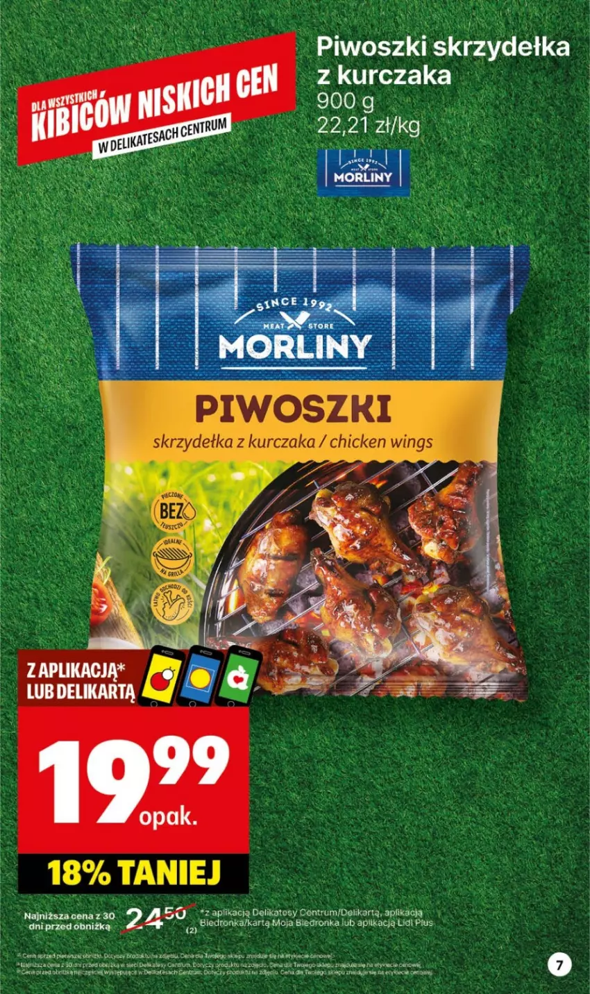 Gazetka promocyjna Delikatesy Centrum - NOWA GAZETKA Delikatesy Centrum od 10 czerwca! 10-16.06.2024 - ważna 10.06 do 16.06.2024 - strona 7 - produkty: Bryza, Gaga, Kurczak, Piwo, Por, Rum, Skrzydełka z kurczaka