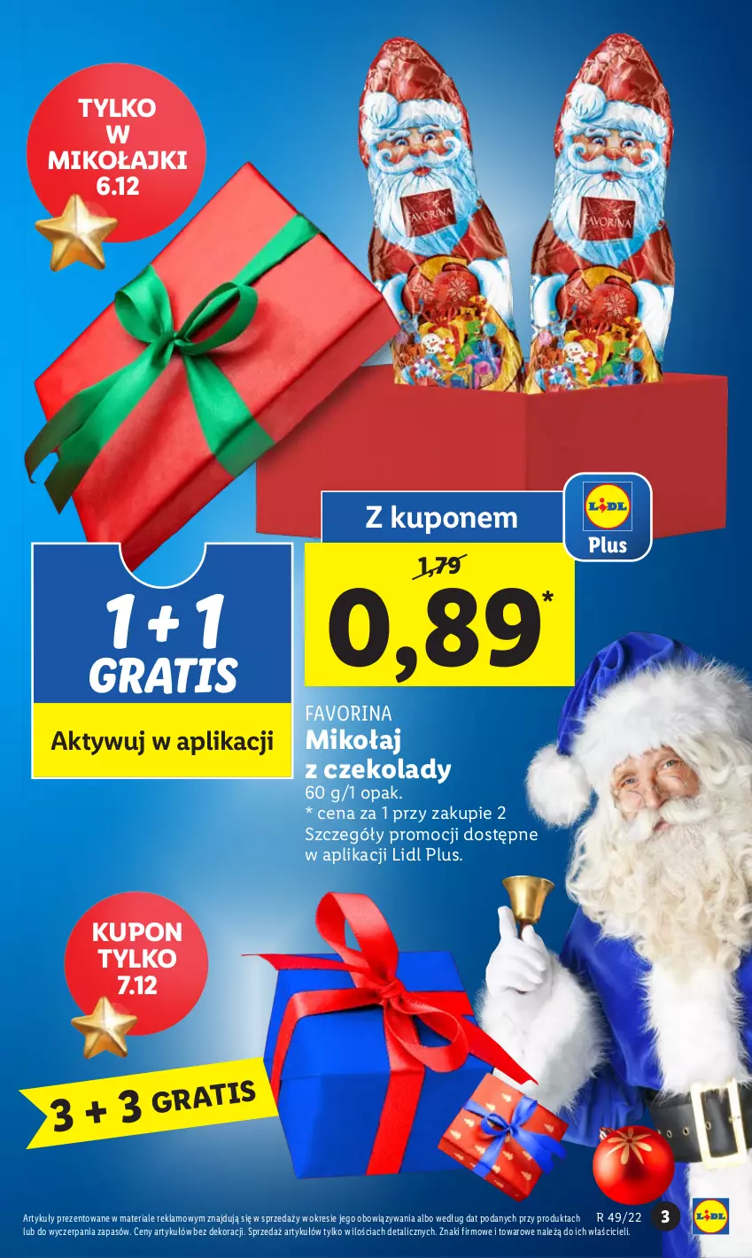 Gazetka promocyjna Lidl - GAZETKA - ważna 05.12 do 07.12.2022 - strona 3 - produkty: Fa, Gra