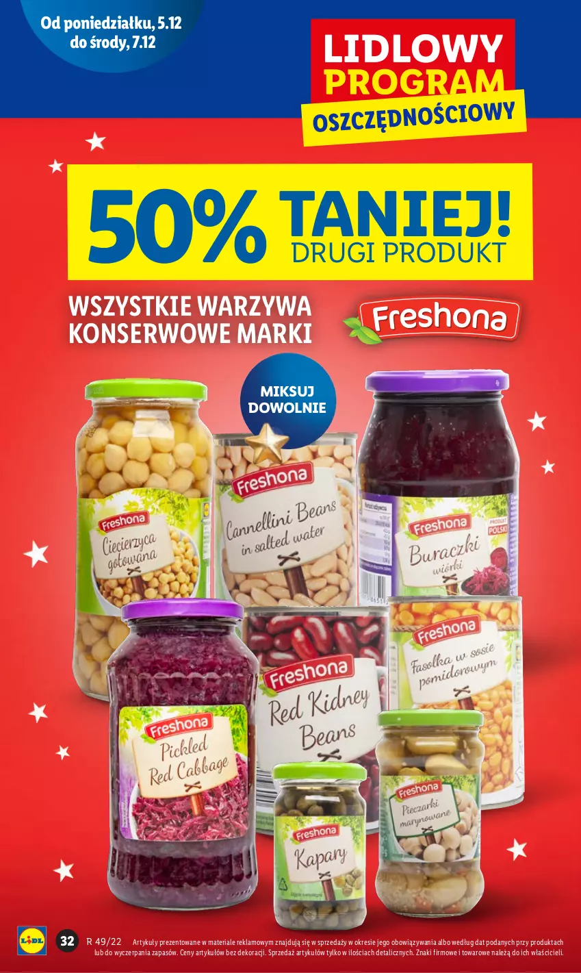 Gazetka promocyjna Lidl - GAZETKA - ważna 05.12 do 07.12.2022 - strona 36 - produkty: Ser, Warzywa, Warzywa konserwowe