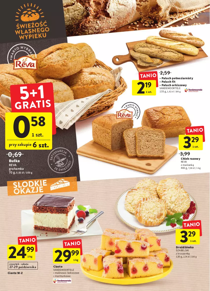 Gazetka promocyjna Intermarche - Gazetka Intermarche - ważna 27.10 do 02.11.2022 - strona 26 - produkty: Bułka, Chleb, Gra, Kokos