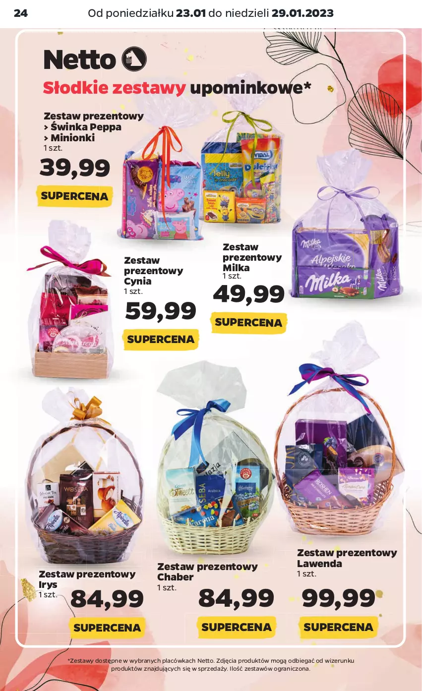 Gazetka promocyjna Netto - Artykuły spożywcze - ważna 23.01 do 29.01.2023 - strona 24 - produkty: Bagietka, Bułka, Chleb, Croissant, Gra, Inka, Milka, Pasztecik z pieczarkami, Piec, Pieczarka, Półbagietka, Zestaw prezentowy