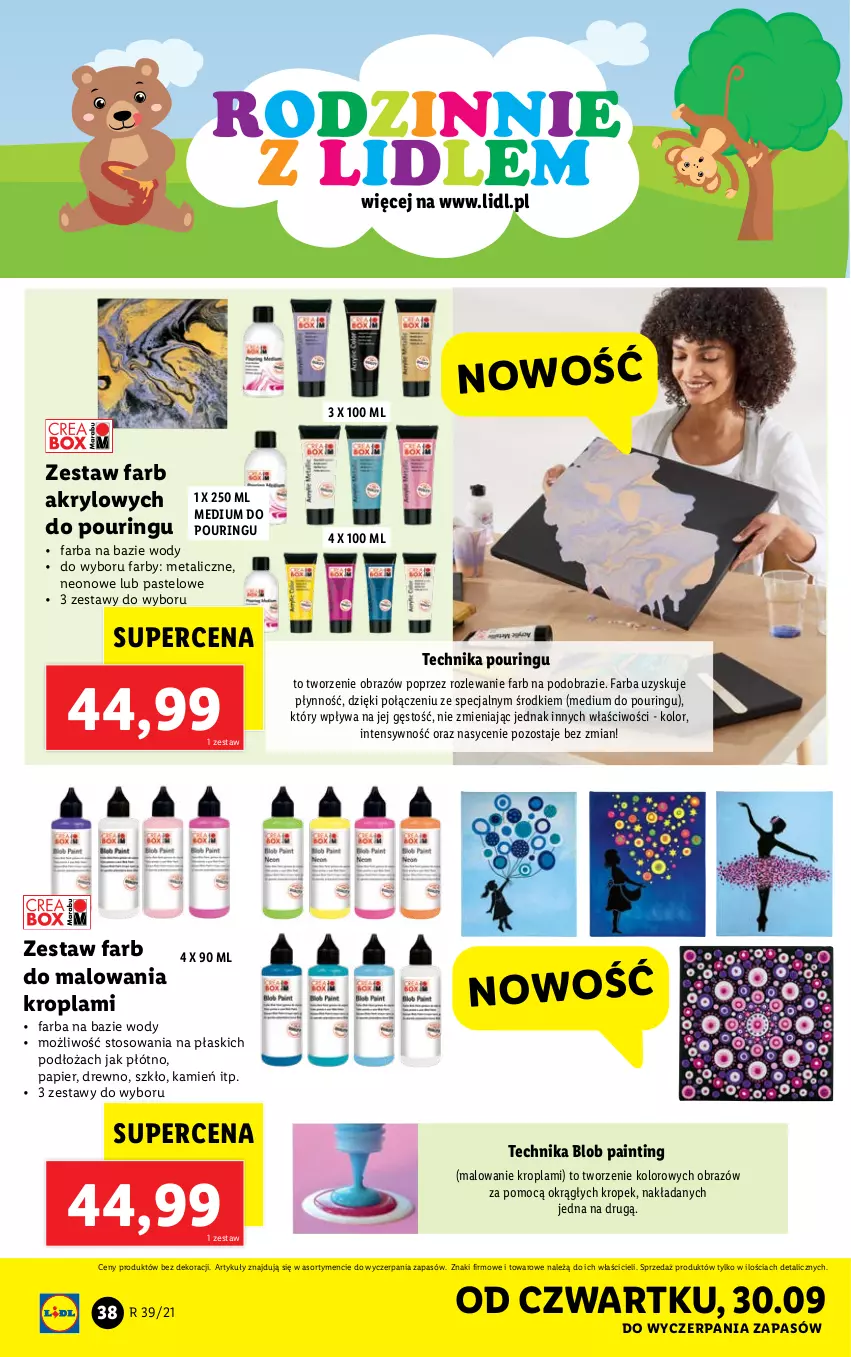 Gazetka promocyjna Lidl - GAZETKA - ważna 27.09 do 03.10.2021 - strona 38 - produkty: Fa, Obraz, Papier, Zlew