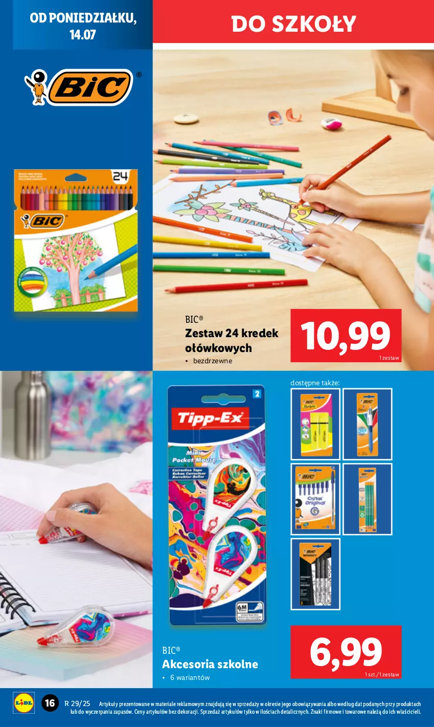 Gazetka promocyjna Lidl - GAZETKA - ważna 14.07 do 19.07.2025 - strona 18 - produkty: BIC