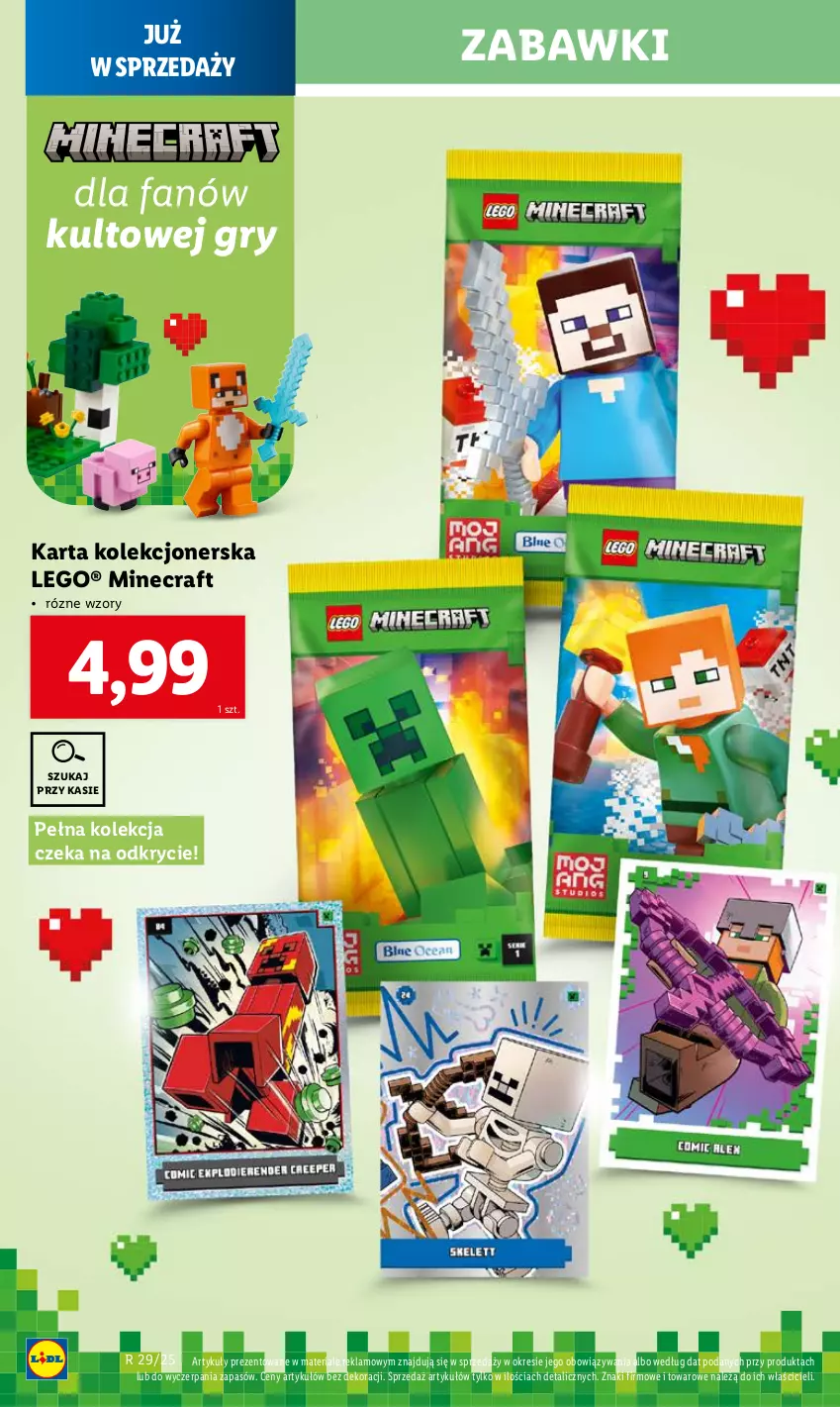 Gazetka promocyjna Lidl - GAZETKA - ważna 14.07 do 19.07.2025 - strona 22 - produkty: Fa, Gry, LEGO, Minecraft