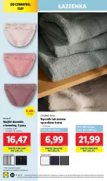 Gazetka promocyjna Lidl - GAZETKA - Gazetka - ważna od 19.07 do 19.07.2025 - strona 40 - produkty: Ivar, Majtki, Ręcznik