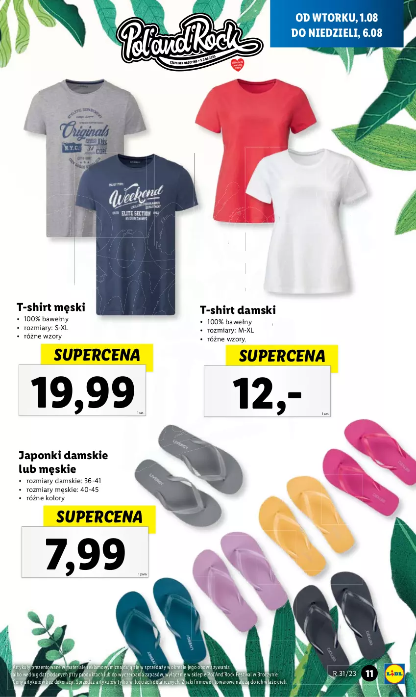 Gazetka promocyjna Lidl - GAZETKA - ważna 01.08 do 06.08.2023 - strona 11 - produkty: T-shirt