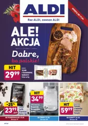 Gazetka promocyjna Aldi - Dobre bo polskie - Gazetka - ważna od 24.04 do 24.04.2021 - strona 1 - produkty: Pościel, Schab z kaszubskiej wędzarni, Dozownik, NOWAK