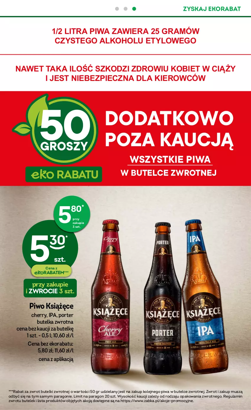 Gazetka promocyjna Żabka - ważna 16.08 do 29.08.2023 - strona 23 - produkty: Gra, Książęce, Mus, Olej, Piec, Piwa, Piwo, Por, Sok