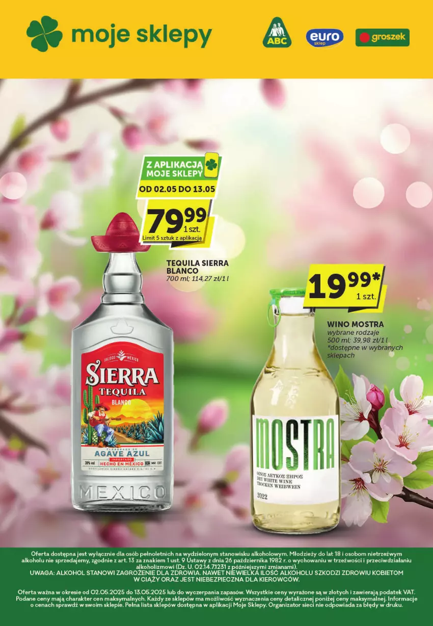 Gazetka promocyjna ABC - ważna 30.04 do 13.05.2025 - strona 1 - produkty: Piec, Tequila, Waga
