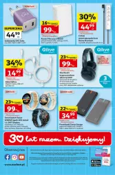 Gazetka promocyjna Auchan - Gazetka 30 Lat Hipermarket Auchan Student - Gazetka - ważna od 09.09 do 09.09.2026 - strona 2 - produkty: Hama, Por, Gra, Acer, Amol, Słuchawki, Kabel USB, Warka, Smartwatch, Słuchawki bezprzewodowe, Router, Sport, Krokomierz, Powerbank, Listwa