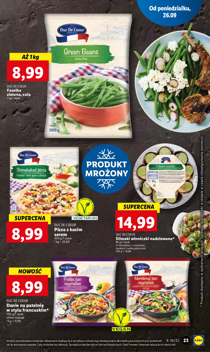 Gazetka promocyjna Lidl - GAZETKA - ważna 26.09 do 28.09.2022 - strona 25 - produkty: Fa, Pizza, Ser