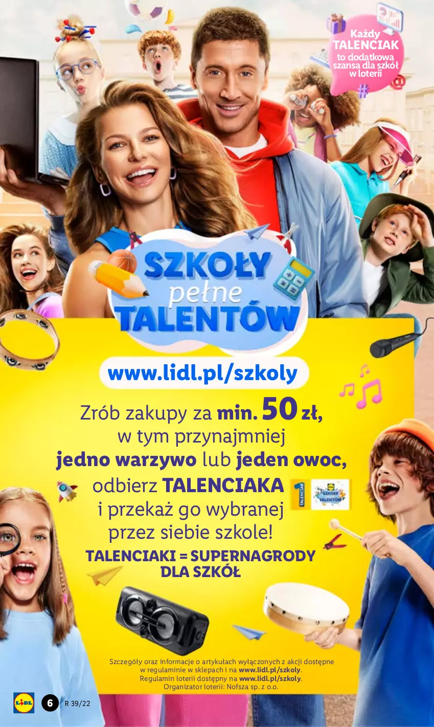 Gazetka promocyjna Lidl - GAZETKA - ważna 26.09 do 28.09.2022 - strona 6 - produkty: Ole!