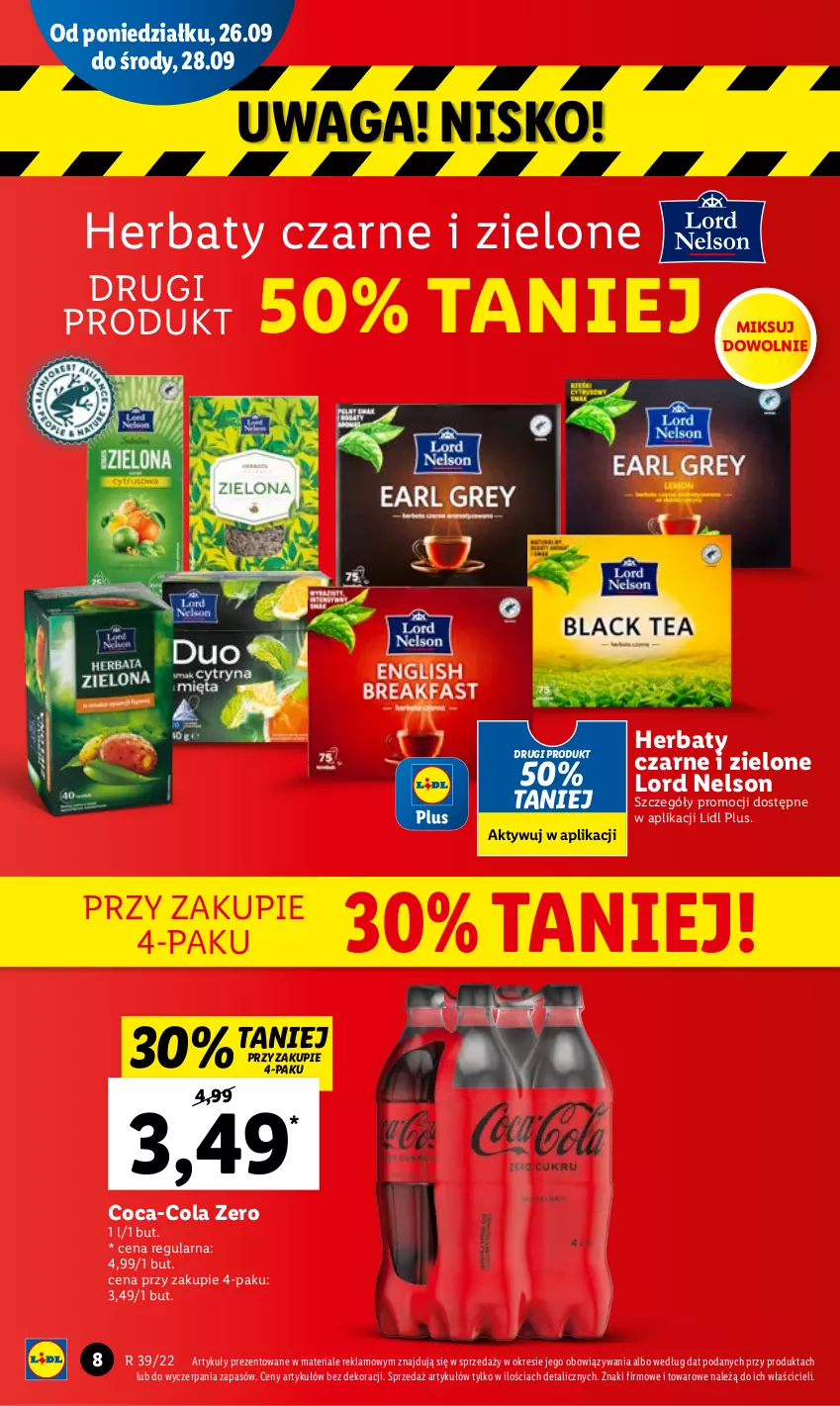 Gazetka promocyjna Lidl - GAZETKA - ważna 26.09 do 28.09.2022 - strona 8 - produkty: Coca-Cola, Waga