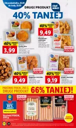 Gazetka promocyjna Lidl - GAZETKA - Gazetka - ważna od 28.09 do 28.09.2022 - strona 30 - produkty: Kurczak, Parówki, Kebab z kurczaka, Polędwiczki z kurczaka, PIKOK, Kebab, Cordon Bleu