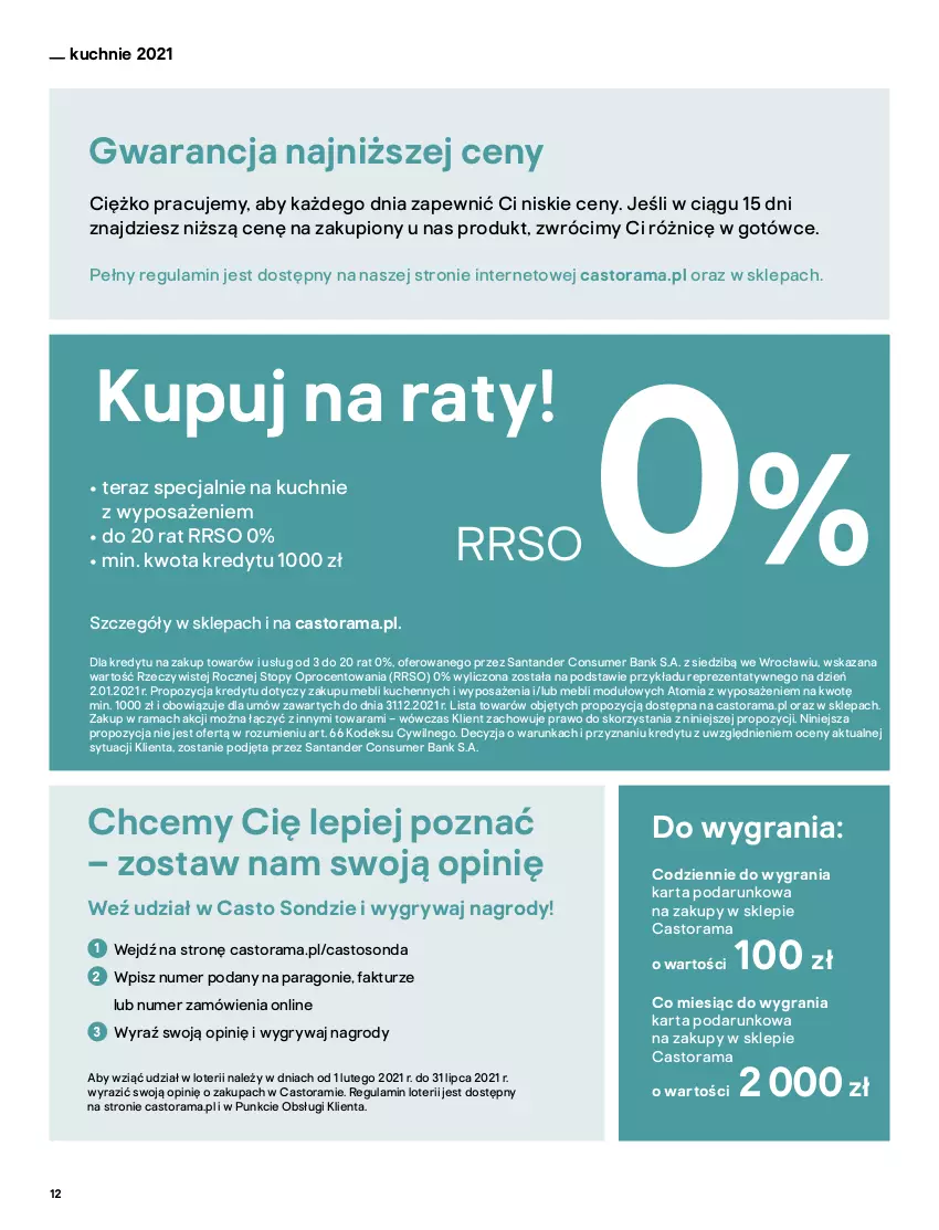 Gazetka promocyjna Castorama - Katalog Kuchnie 2021 - ważna 01.10 do 31.12.2021 - strona 12 - produkty: Astor, Fa, Gra, Gry, Kosz, Olej, Papier, Rama, Top