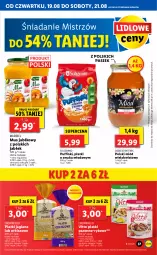 Gazetka promocyjna Lidl - GAZETKA - Gazetka - ważna od 21.08 do 21.08.2021 - strona 37 - produkty: Ryż, Puf, Mus, Gra, Soligrano, Miód