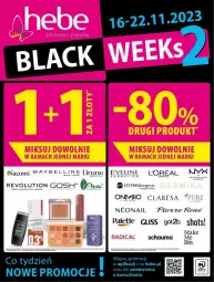 Gazetka promocyjna Hebe - Gazetka - ważna od 22.11 do 22.11.2023 - strona 1 - produkty: Palette, Pur, Eveline, NeoNail, Schauma, Got2b