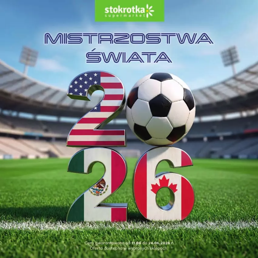 Gazetka promocyjna Stokrotka - Katalog Mistrzostwa Świata 2026! - ważna 11.06 do 24.06.2026 - strona 1